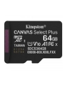 kingston Karta pamięci microSD  64GB Canvas Select+ G3 150MB/s - nr 8