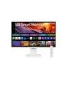 LG 32U850SA-W 31.5inch Smart Monitor UHD IPS WebOS 60Hz 5ms 400cd/m2 HDMIx2 USB C PD 90W HUB USB Camera Pivot - nr 1