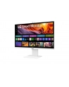 LG 32U850SA-W 31.5inch Smart Monitor UHD IPS WebOS 60Hz 5ms 400cd/m2 HDMIx2 USB C PD 90W HUB USB Camera Pivot - nr 9