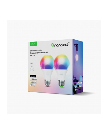 Nanoleaf Essentials Smart Bulbs zestaw 2 żarówek RGB E27 Matter BT LED
