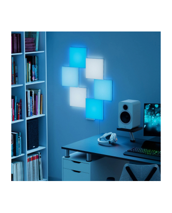 Nanoleaf Blocks Squares zestaw 6 nowoczesnych naściennych paneli świetlnych nr 2