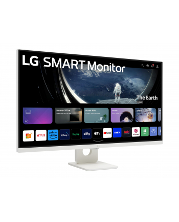 LG 32U721SA-W 31.5inch Smart Monitor UHD IPS WebOS 60Hz 5ms 250cd/m2 HDMI2.1x2 USB C PD 65W HUB USB