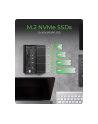 icybox Obudowa IB-1917M-C32a NVMe USB 3.2 Gen 2x2,  20 Gbit/s - nr 7