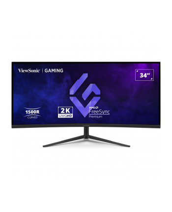 VIEWSONIC VX3418C-2K 34inch 21:9 3440x1440 VA 1500R curved 180Hz 1ms HDMIx2 DP HDR10 height speakers nr 2