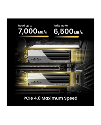 silicon power computer ' communicat SILICON POWER XS75 2TB SSD M.2 2280 PCIe Gen4x4 7000/6500 MB/s