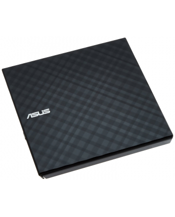 ASUS SDRW-08D2S-U Lite ext.Slim DVD Writer 8x DVD±R 6x DVD±R DL 5x DVD-RAM USB 2.0 incl.Cyberlink Power2Go black