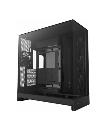 NZXT Obudowa H9 Flow 2025 Midi tower z oknem czarna