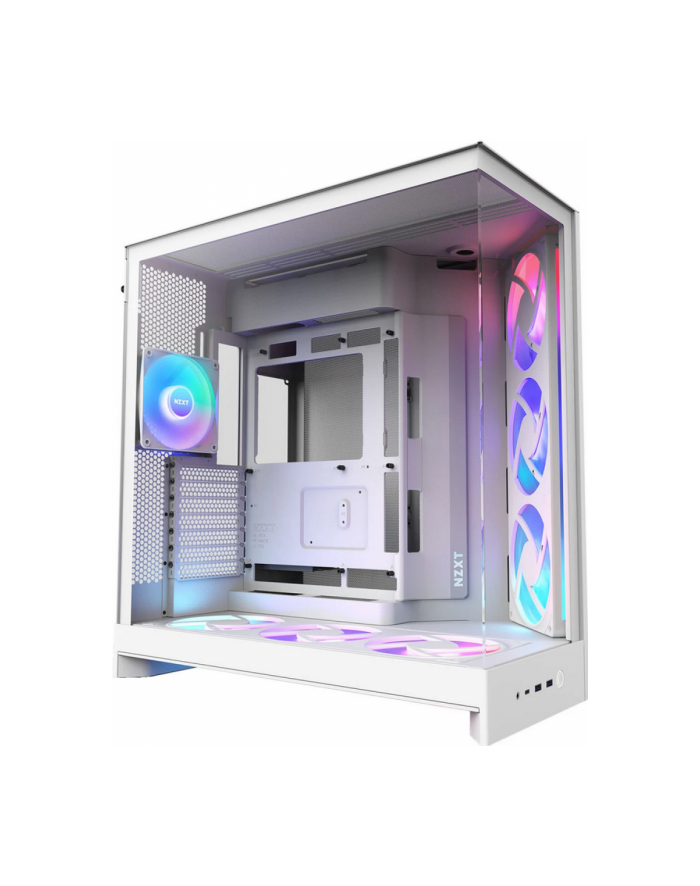 NZXT Obudowa H9 Flow RGB+ 2025 biała główny