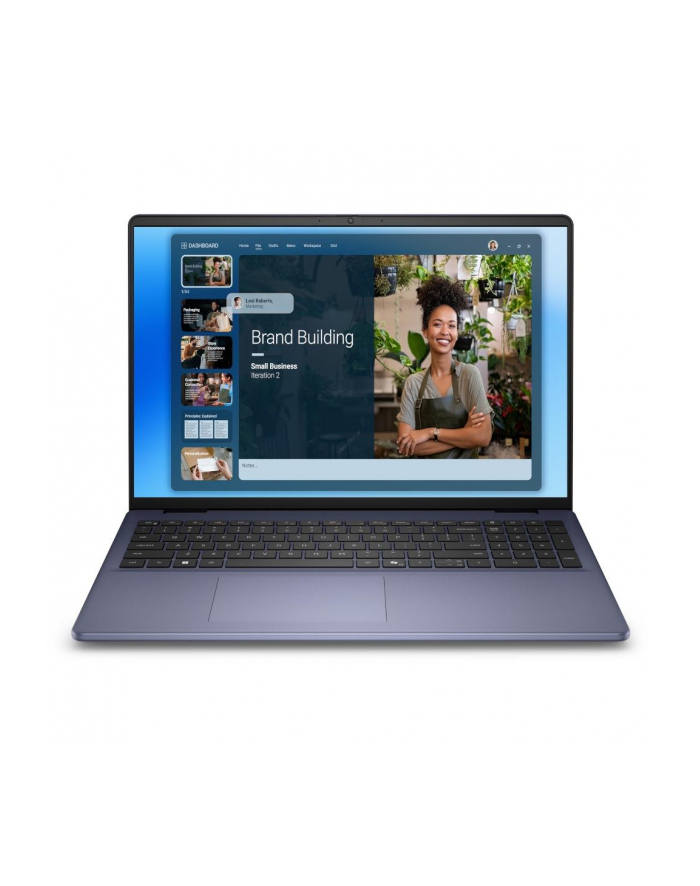 Laptop Dell 16 DC16251 W11P C7-150U/32GB/1TB/16.0 FHD+/Int/FgrPr/WLAN + BT/Backlit Kb/4 Cell/3YPS Midnight Blue główny