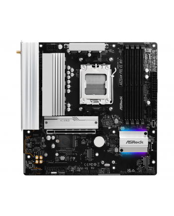 asrock Płyta główna A620AM PRO RS WIFI AM5 4DDR5 HDMI/DP M.2 mATX