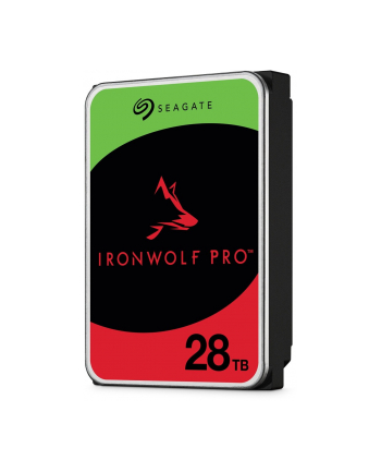 SEAGATE Ironwolf PRO Enterprise NAS HDD 28TB 7200rpm 6Gb/s SATA 256MB cache 8.9cm 3.5inch 24x7 for NAS RAID Rackmount systems BL
