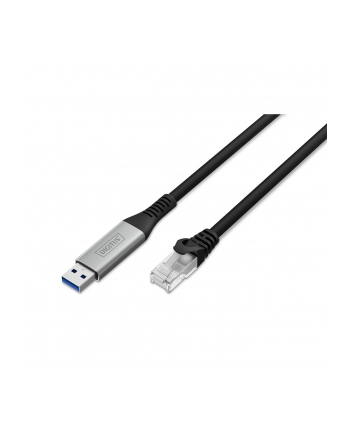 digitus Kabel adapter USB-A - RJ45 Kat. 6A S/FTP, 1 Gbit/s, USB 3.2 Gen1, LSZH, 3m