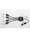 i-tec HUB USB-C/USB-A Cable 4 port (2x USB-C 2x USB-A) - nr 15