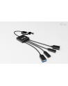 i-tec HUB USB-C/USB-A Cable 4 port (2x USB-C 2x USB-A) - nr 23