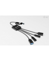 i-tec HUB USB-C/USB-A Cable 4 port (2x USB-C 2x USB-A) - nr 9