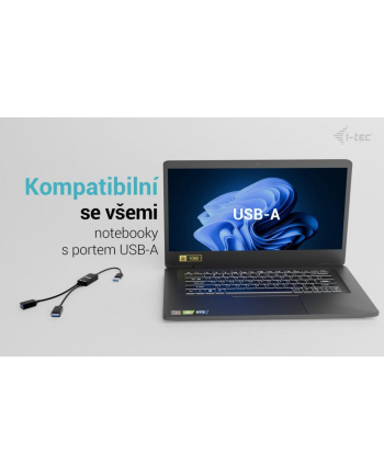 I-TEC USB-A Cable HUB 2 port 2x USB-A 3.2 Gen 1