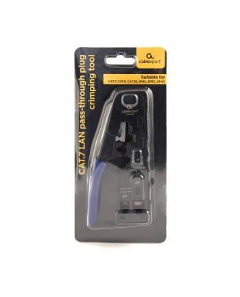 GEMBIRD Uniwersalna zaciskarka wtyków RJ45 / RJ12 / RJ11/Pass-through