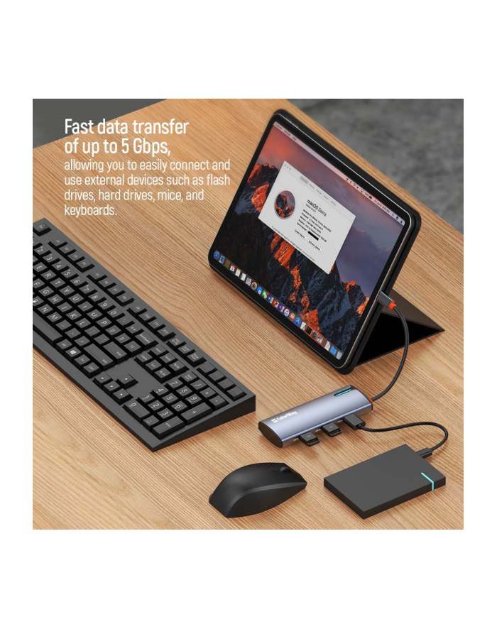 Stacja dokująca Colorway 5-in-1 Docking Station (CWHUB01) główny
