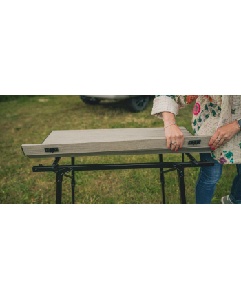 Outwell Canmore M Medium Size Table For Day Trips Black Grey