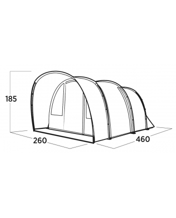 Easy Camp Namiot 4 Os Skarvan Granatowy
