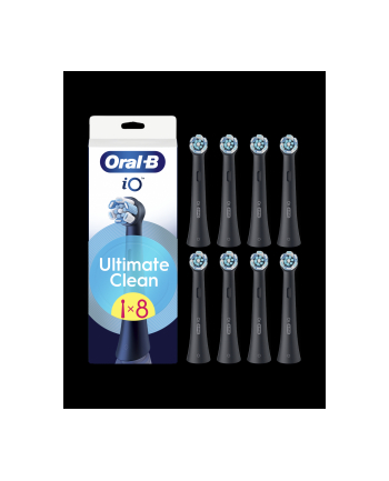 Oral-B Końcówki iO Ultimate Clean Black XXL 8szt.