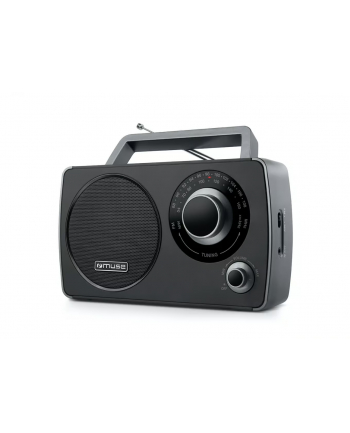 Muse Radio analogowe M-075 R z tunerem Fm/mw i głośnikiem 3''