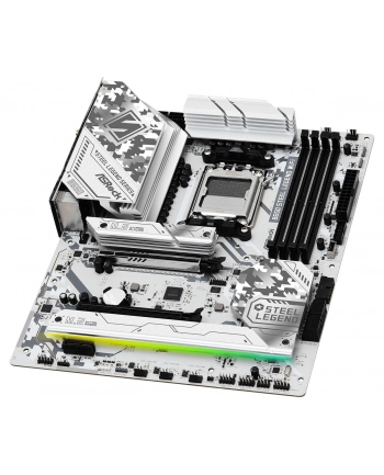 asrock Płyta główna B650 STEEL LEGEND WIFI AM5 4DDR5 HDMI/DP M.2 ATX