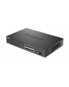 D-LINK 8 Gigabit PoE/PoE+ ports And 1 Gigabit port And 1 SFP port Metallic 125W PoE budget - nr 20
