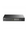 D-LINK 8 Gigabit PoE/PoE+ ports And 1 Gigabit port And 1 SFP port Metallic 125W PoE budget - nr 25