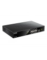 D-LINK 8 Gigabit PoE/PoE+ ports And 1 Gigabit port And 1 SFP port Metallic 125W PoE budget - nr 8