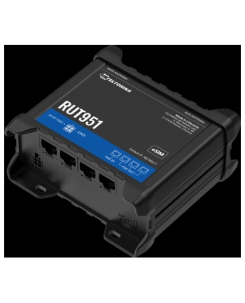 TELTONIKA NETWORKS RUT951 POE+ DUAL SIM eSIM 4G/LTE/3G/2G WiFi Router