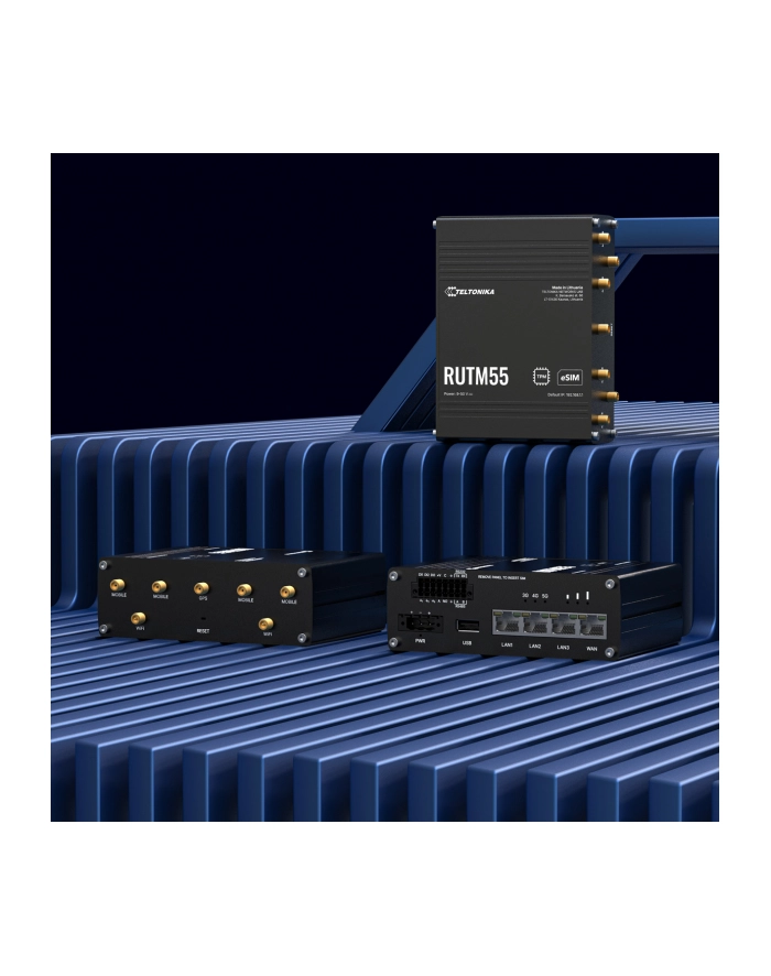 TELTONIKA NETWORKS RUTM55 5G Industrial Router główny