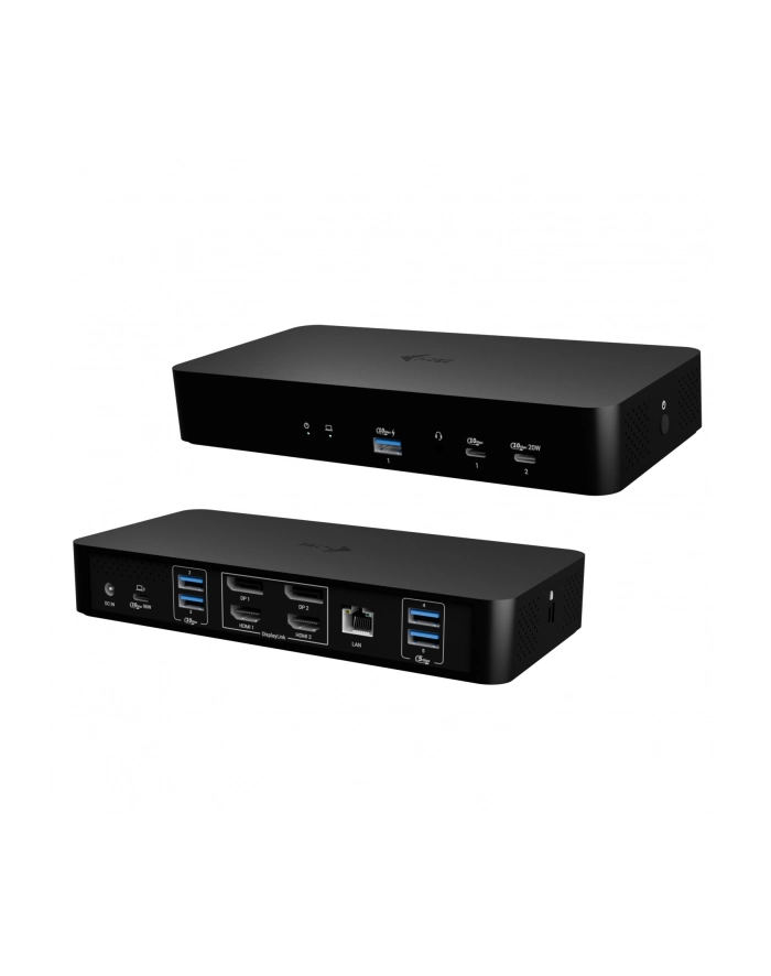 i-tec Stacja dokująca Universal Intelligent Dual Display Docking Station Power  Delivery 100W główny