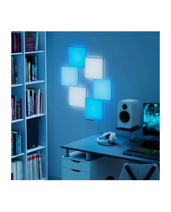 Nanoleaf Blocks Squares zestaw 6 nowoczesnych naściennych paneli świetlnych