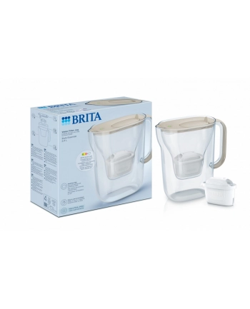 brita Dzbanek filtrujący 2,4l Style Essential piaskowy nr 1