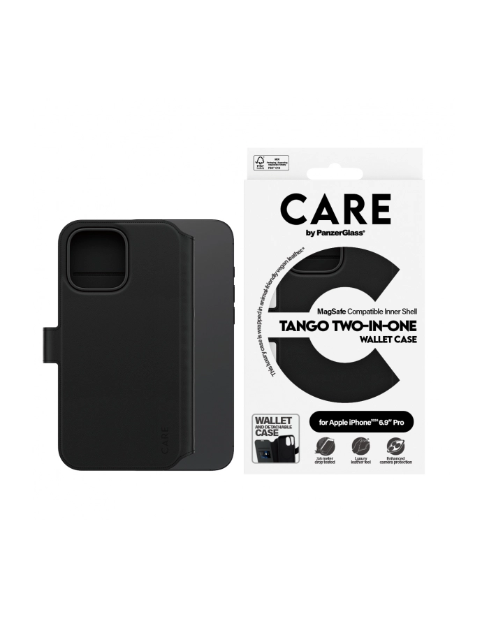 CARE by PanzerGlass Feature Case Wallet MagSafe iP 16 Pro Max główny