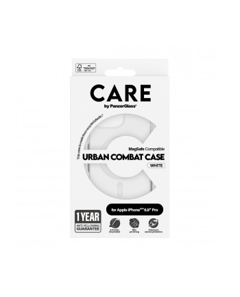 CARE by PanzerGlass Flagship Case Transp WH MagSafe iP 16 P M
