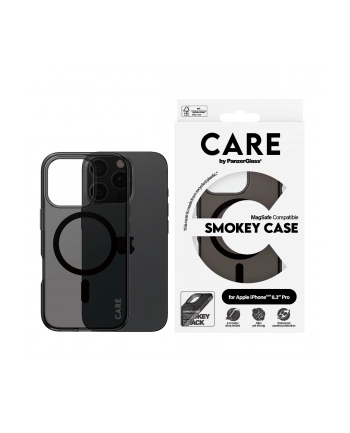 CARE by PanzerGlass Flagship Case Smokey BK MagSafe iP 16 Pro nr 1