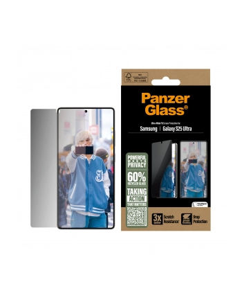 PanzerGlass Privacy Screen Pczerwonyector Samsung Galaxy S25 Ult nr 1