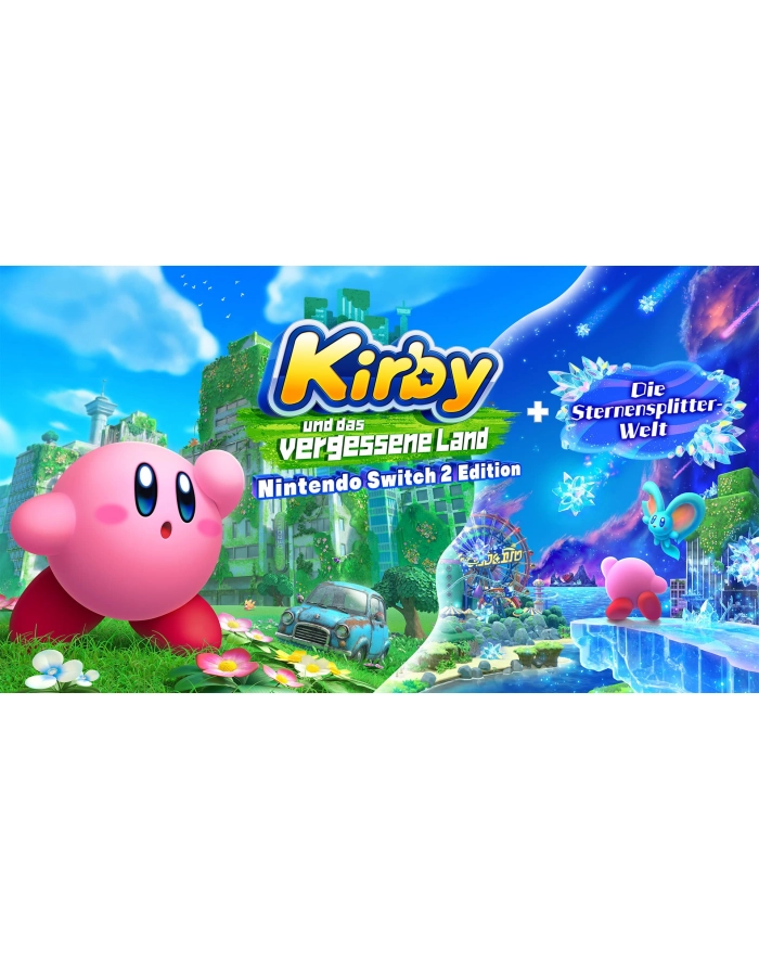 Nintendo Switch 2Edition+Sternen Spl.-Welt-Kirby u. d. Verg. Land główny