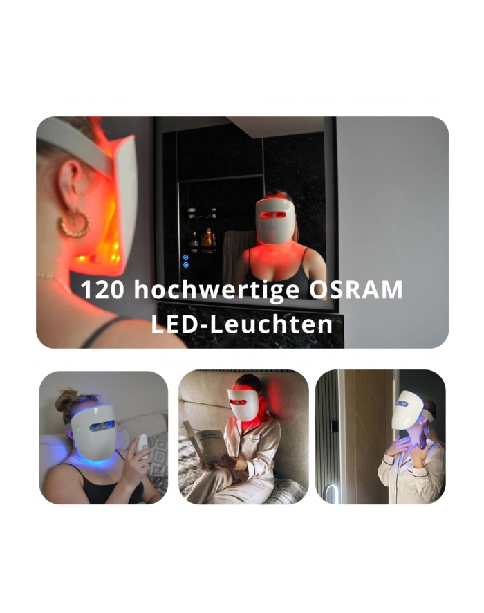 TensCare Glowmask maseczka do twarzy z LED główny