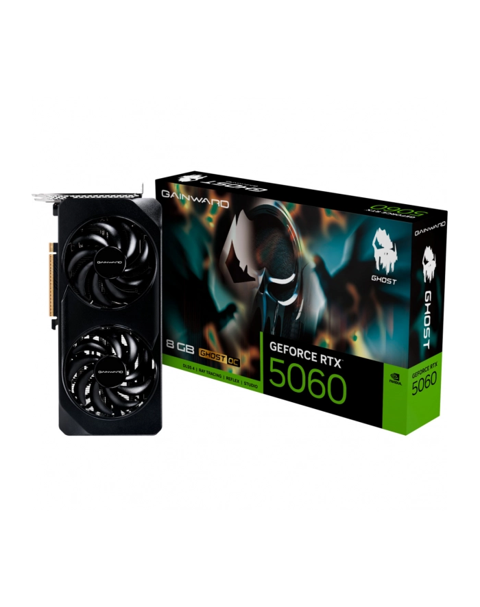 Gainward Nvidia GeForce Rtx 5060 Ghost Oc 8GB GDDR7 DLSS4 (NE75060S19P1GB2063B) główny