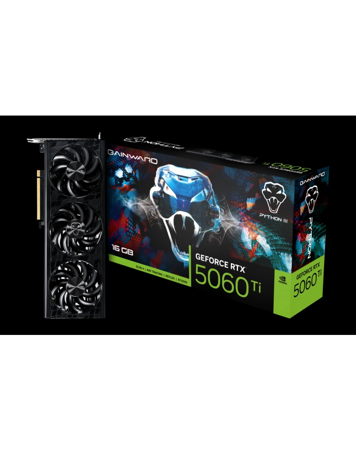 Gainward GeForce RTX 5060 Ti Python III 16GB GDDR7 (NE7506T019T1GB2061 główny