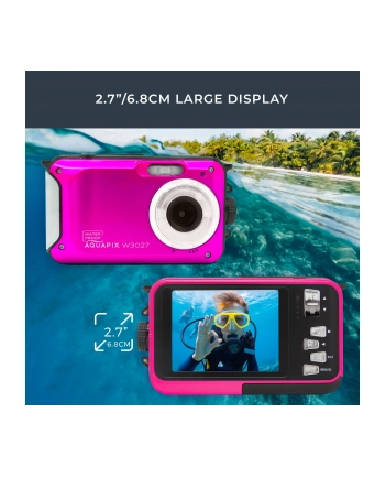 Easypix Aquapix W3027 Wave rozowy nr 2