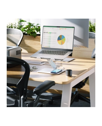 Alogic Elite Aluminum Laptop Bezprzewodowa ladowarka biala nr 2