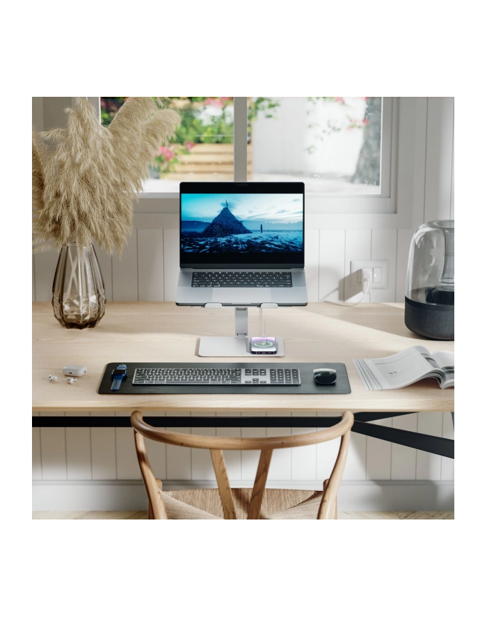 Alogic Elite Aluminum Laptop Bezprzewodowa ladowarka biala główny