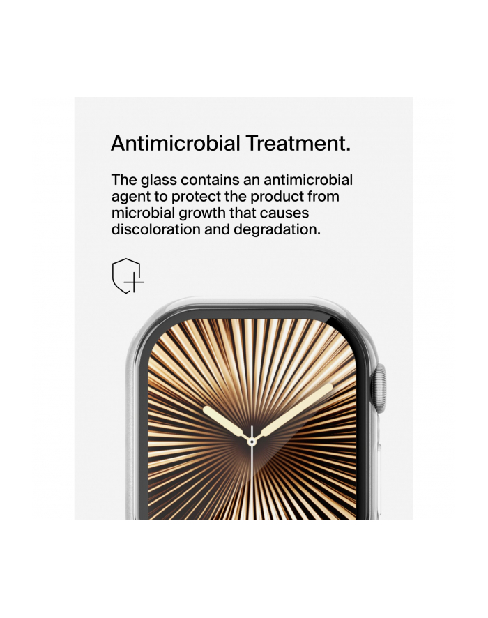 Belkin Temp.Curve 2w1 360 antib Displ.Apple Watch 10, 42mm trans główny