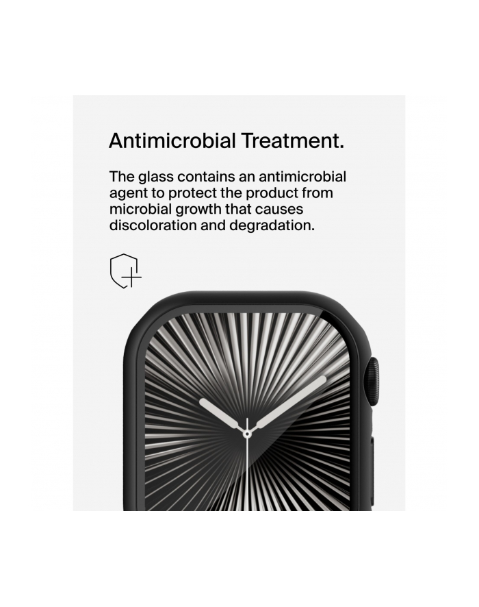 Belkin Temp.Curve 2w1 360 antib Displ.Apple Watch 10, 46mm czar. główny