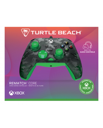 Turtle Beach Rematch Core Wire XB Ghost Camo Black 'amp; green nr 2