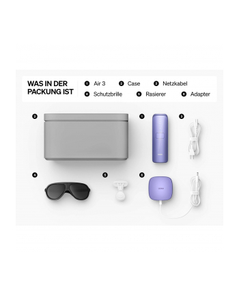 Ulike Air3 purple + torba skor. IPL-Urzadzenie do depilac